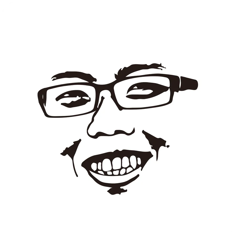 輪郭なしのイラスト風プリント例