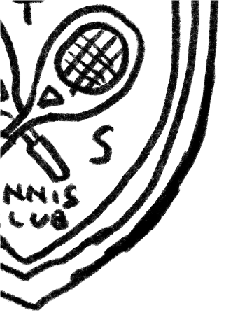手描きのよれた線（元原稿）